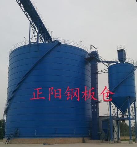 五龙口镇大型矿粉钢板库