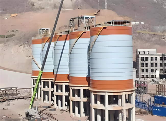 五龙口镇高架钢板仓